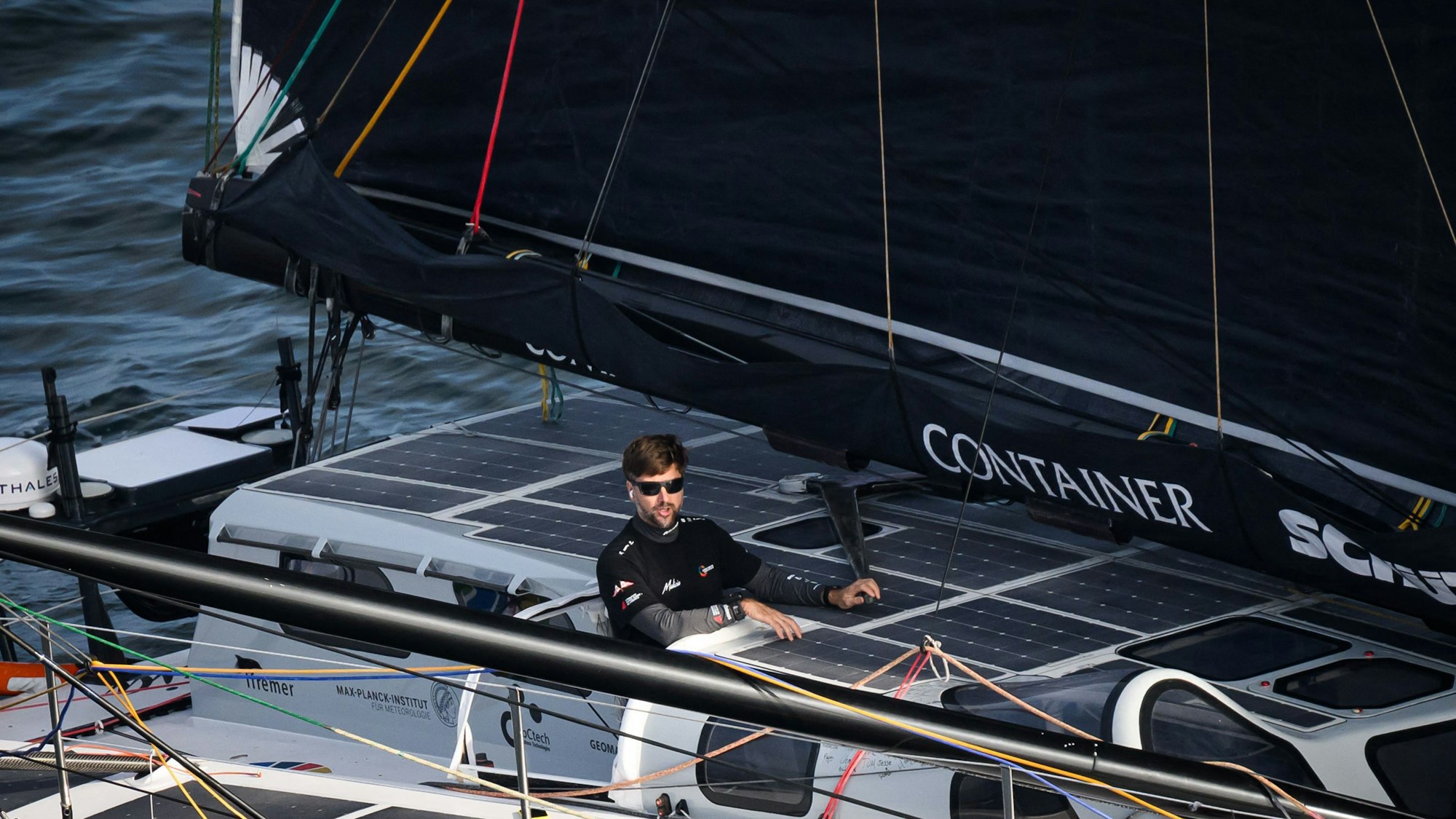 Boris Herrmann auf der Malizia - Seaexplorer