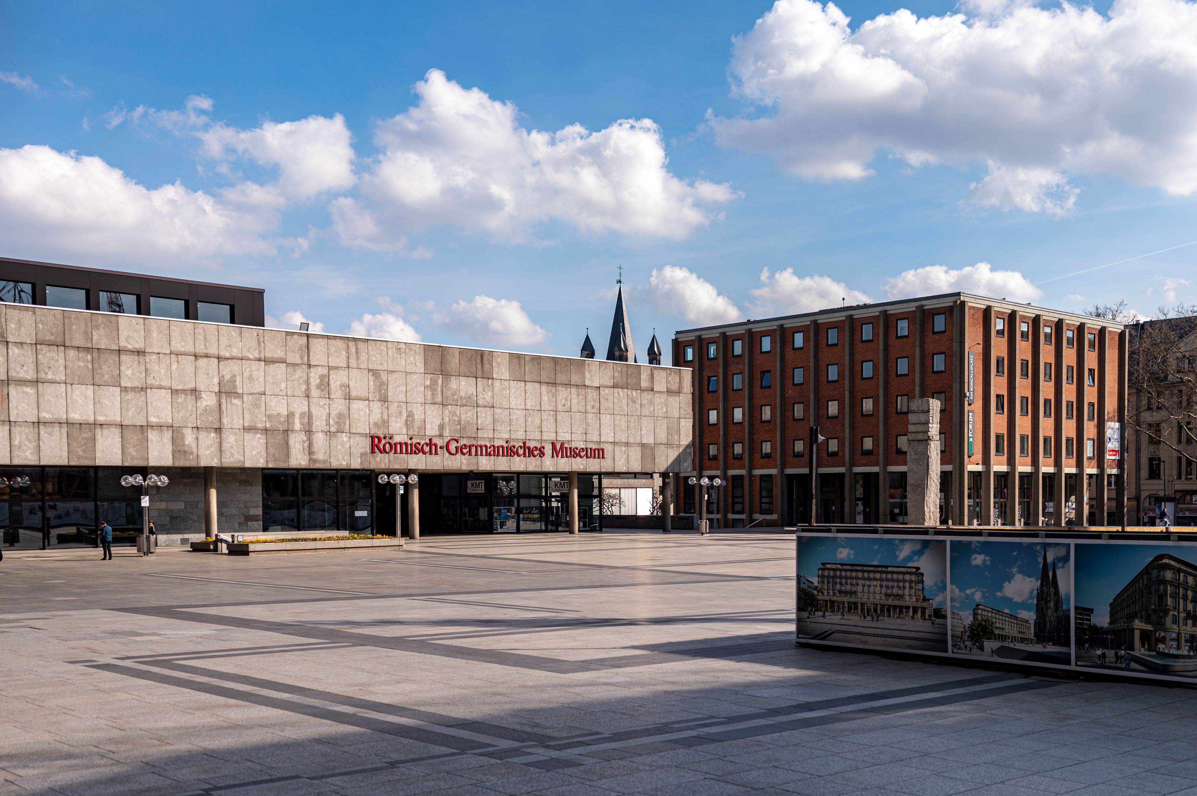 Das Römisch-Germanische Museum.