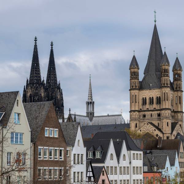 12.11.2024, Köln: Die Kirche Groß St. Martin soll saniert werden. Foto: Uwe Weiser
