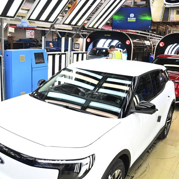 Bei Ford in Niehl startet endlich die Produktion des ersten E-Modells Explorer.
