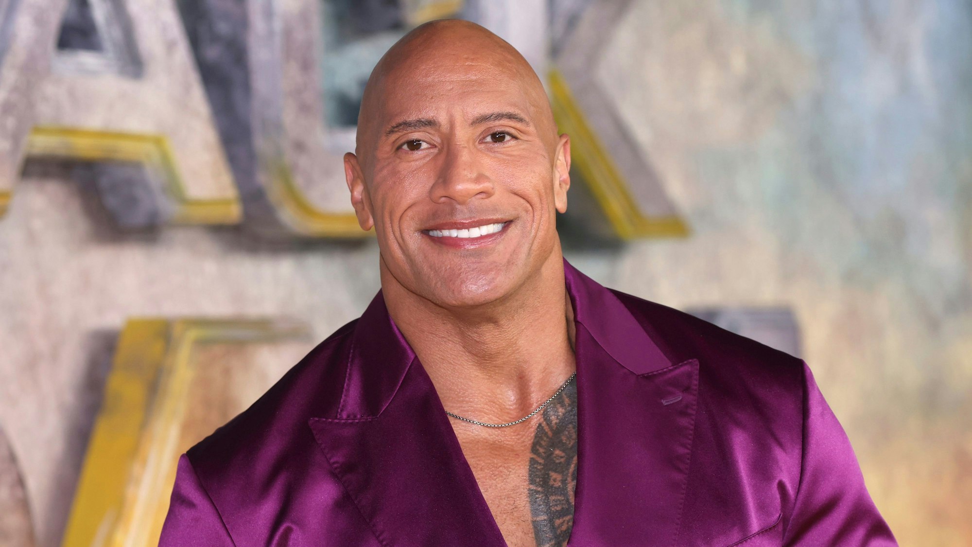 Dwayne «The Rock» Johnson, Schauspieler aus den USA, kommt zur Premiere des Films «Black Adam»