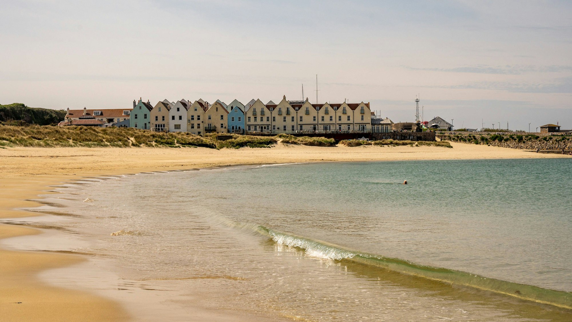 Alderney ist die nördlichste der vor der französischen Küste liegenden Kanalinseln. (Archivbild)