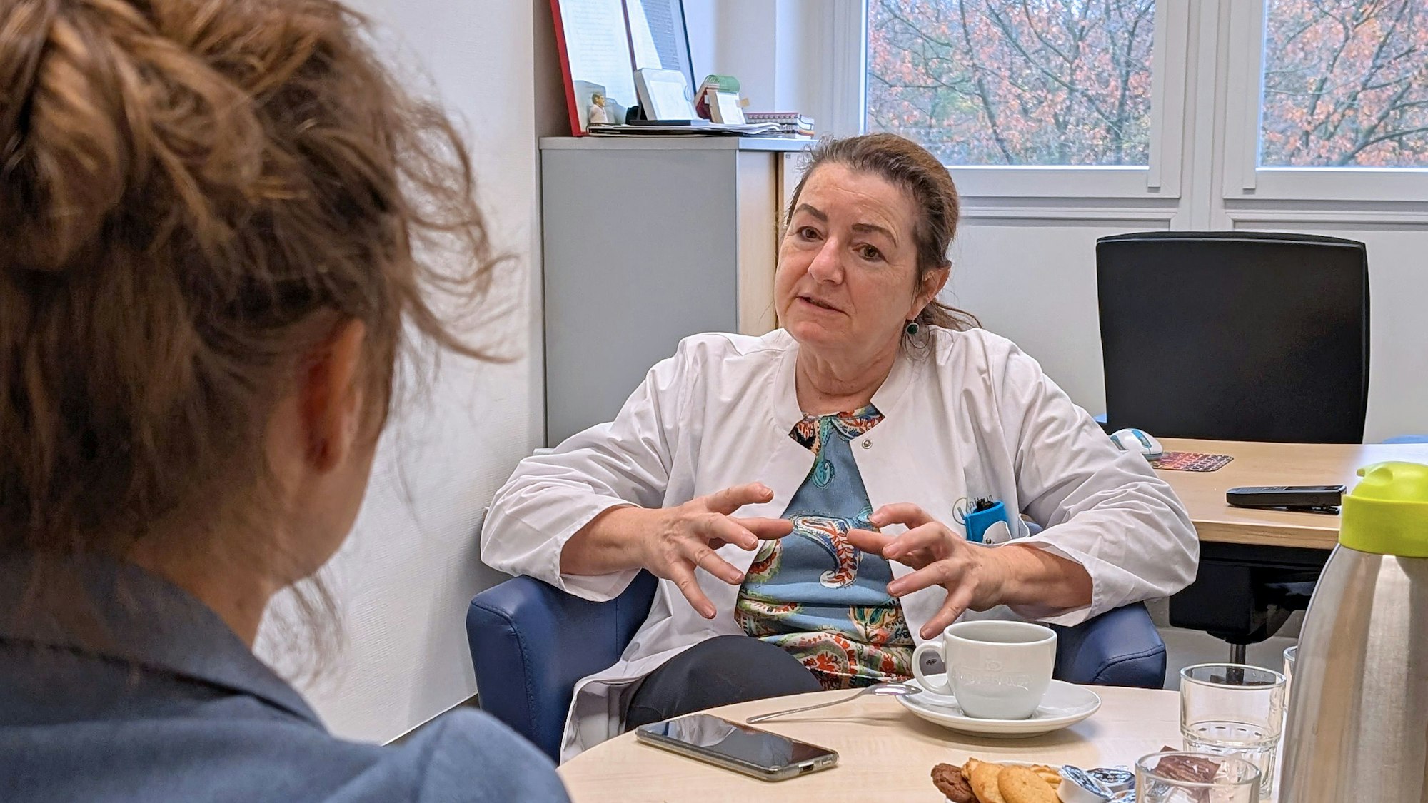 Claudia Münks-Lederer, Chefärztin Pneumologie am Klinikum Leverkusen