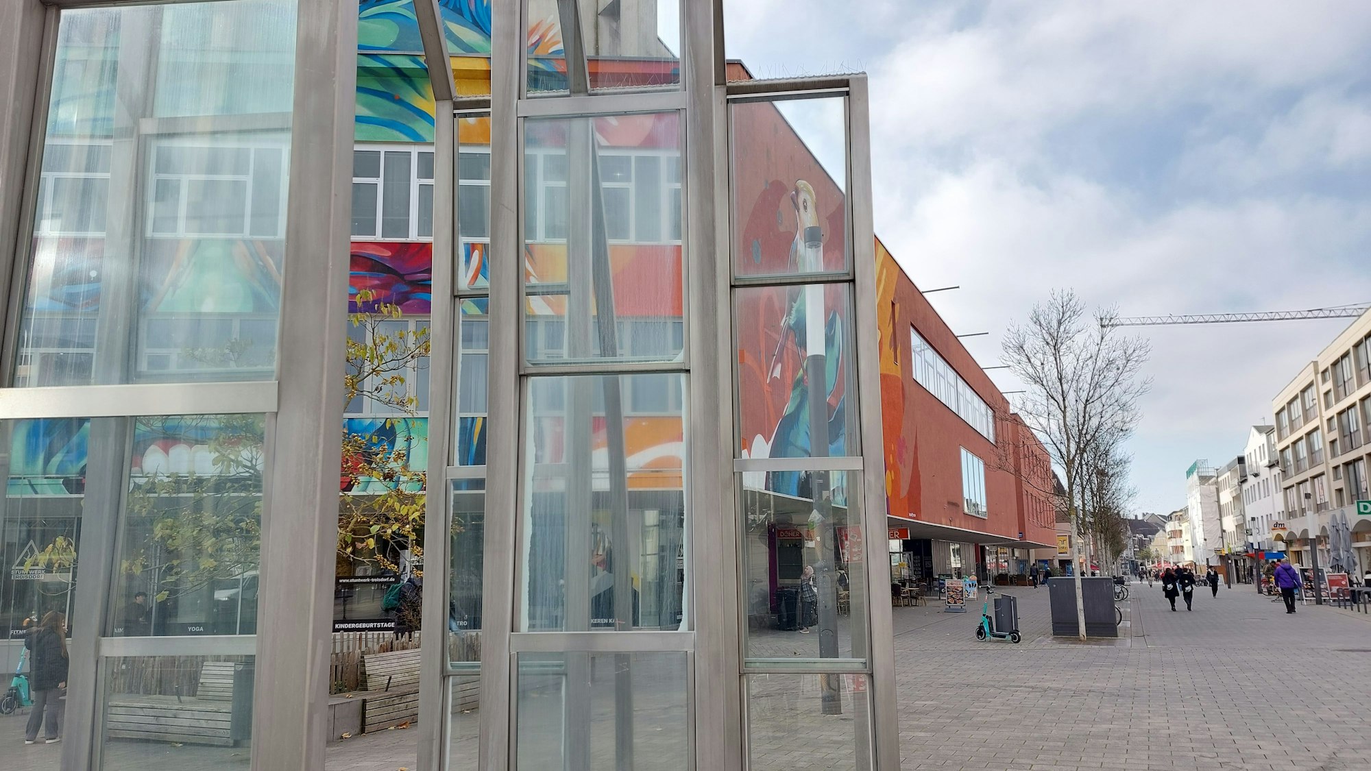 Die Troisdorfer Innenstadt bleibt ein wichtiges Thema für die Wirtschaftsförderer der Trowista