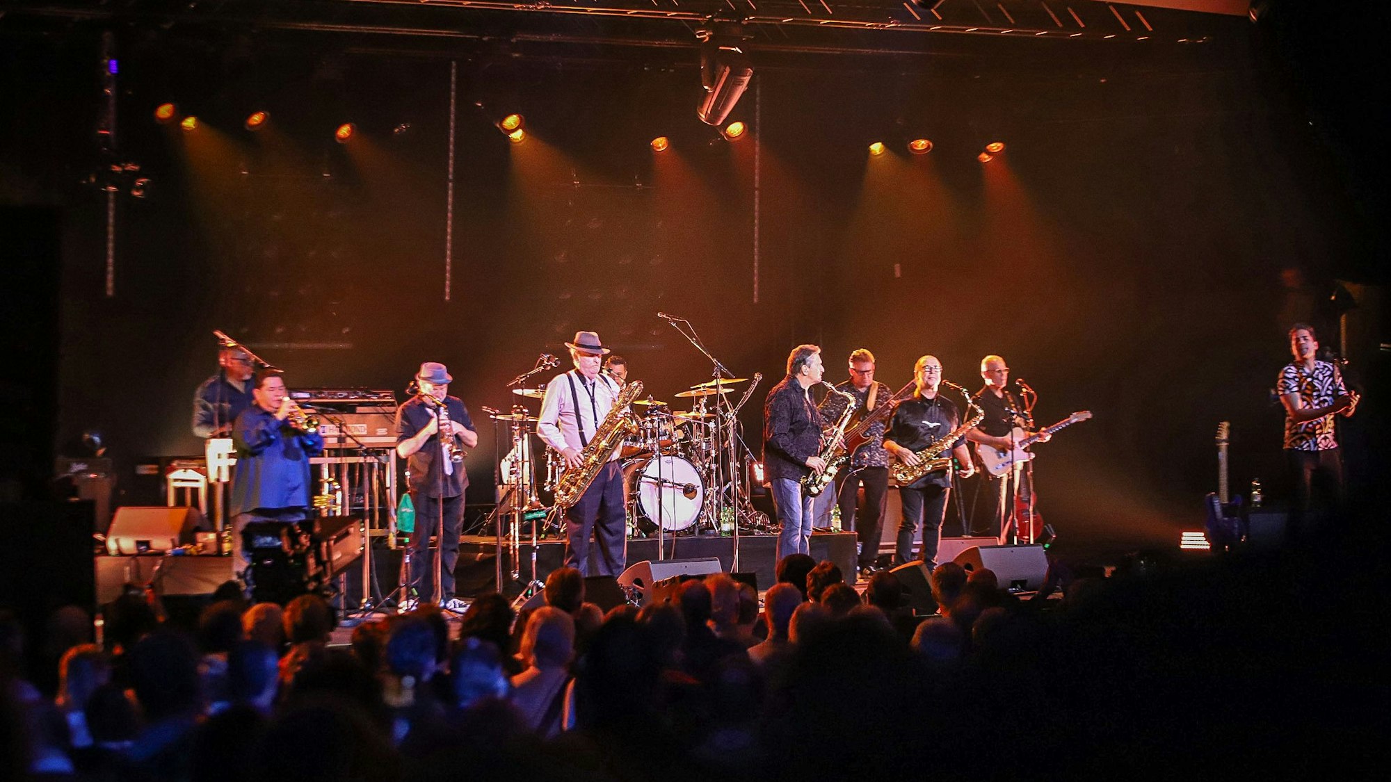 „Tower of Power“ sind ein immer wieder gern gesehener Gast auf den Leverkusener Jazztagen.