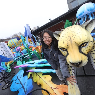 Tingting Zong ist Projektleiterin des China-Light-Festivals.