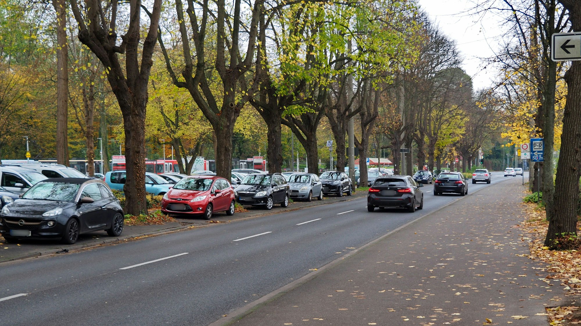 Wo geht's zum P+R-Platz? Die Einfahrt am Heinrich-Lübke-Ufer müsste deutlicher gekennzeichnet werden, meinen die Lokalpolitiker.