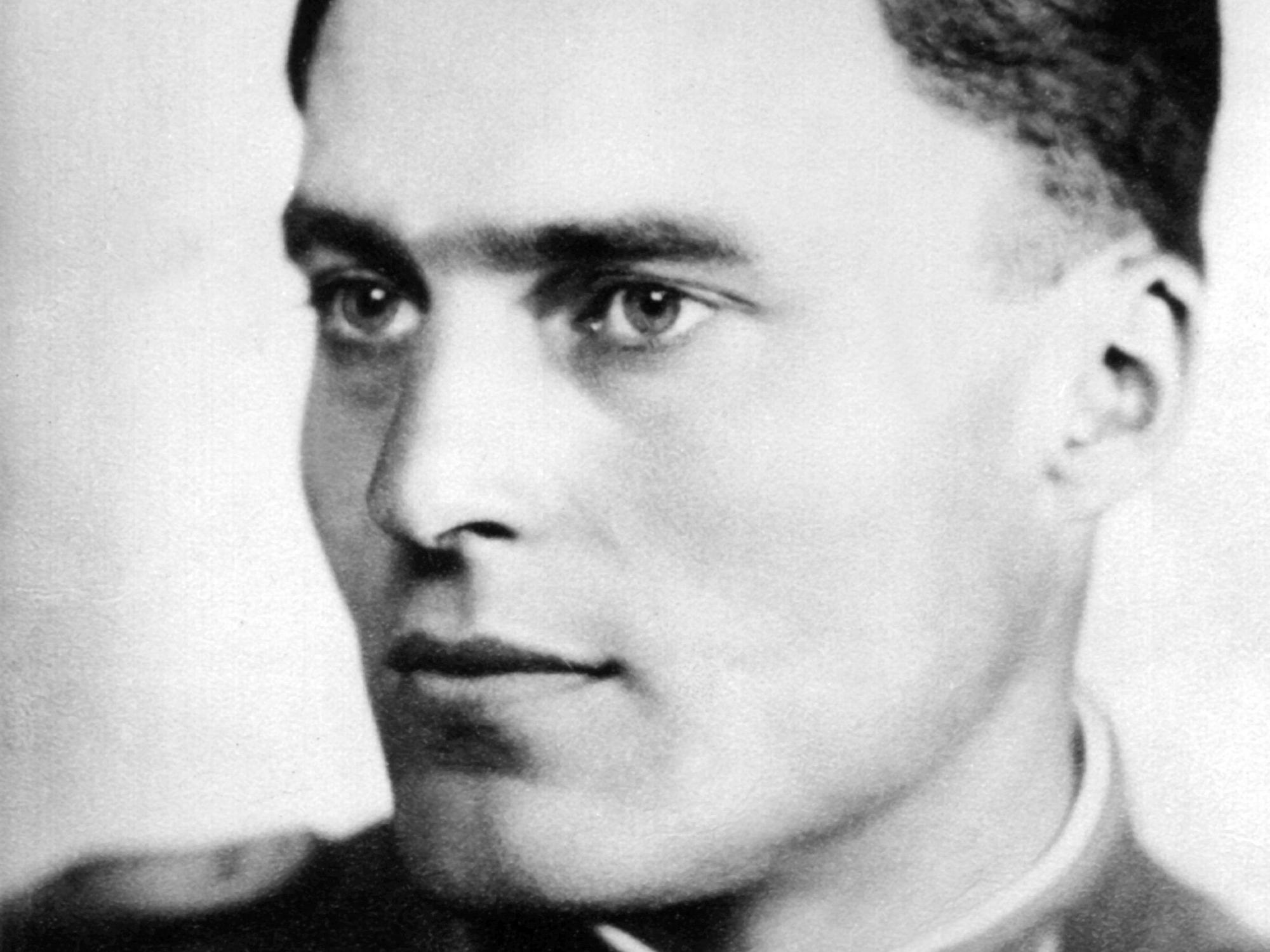 Der deutsche Offizier und spätere Widerstandskämpfer Claus Graf Schenk von Stauffenberg in einer Aufnahme aus den frühen 1930er Jahren.