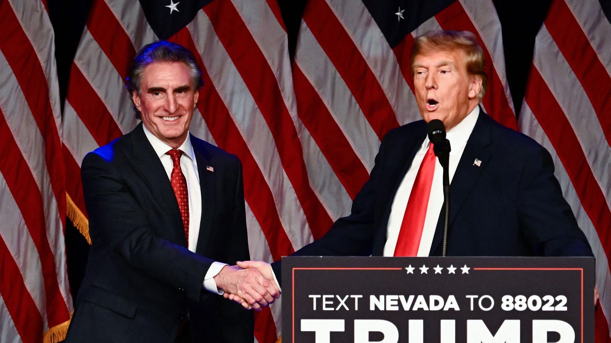 Doug Burgum soll Innenminister werden, wie Donald Trump am Donnerstag verkündete (Archivbild).