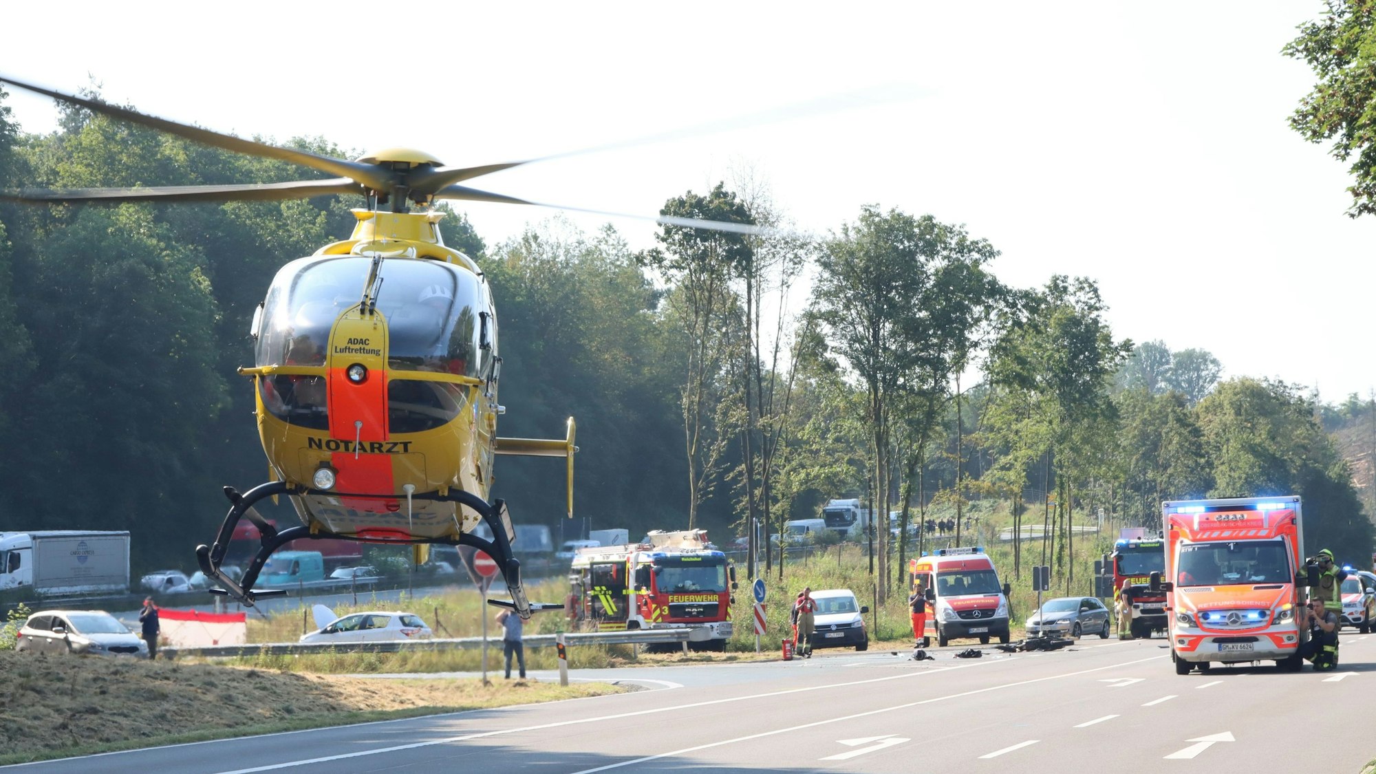 An dieser Kreuzung in Reichshof Pochwerk kommt es immer wieder zu Unfällen.