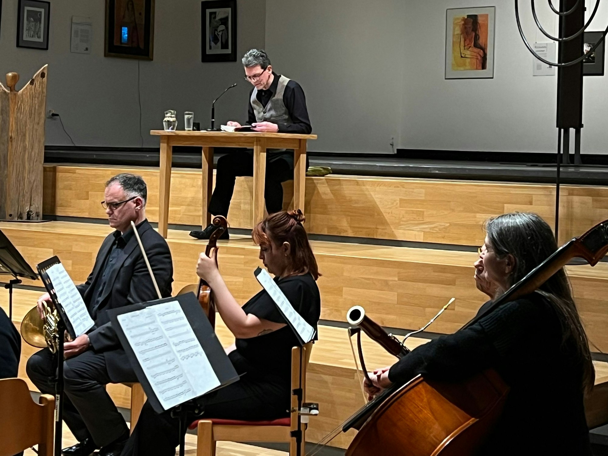 Lesung in der Wiesdorfer Christuskirche