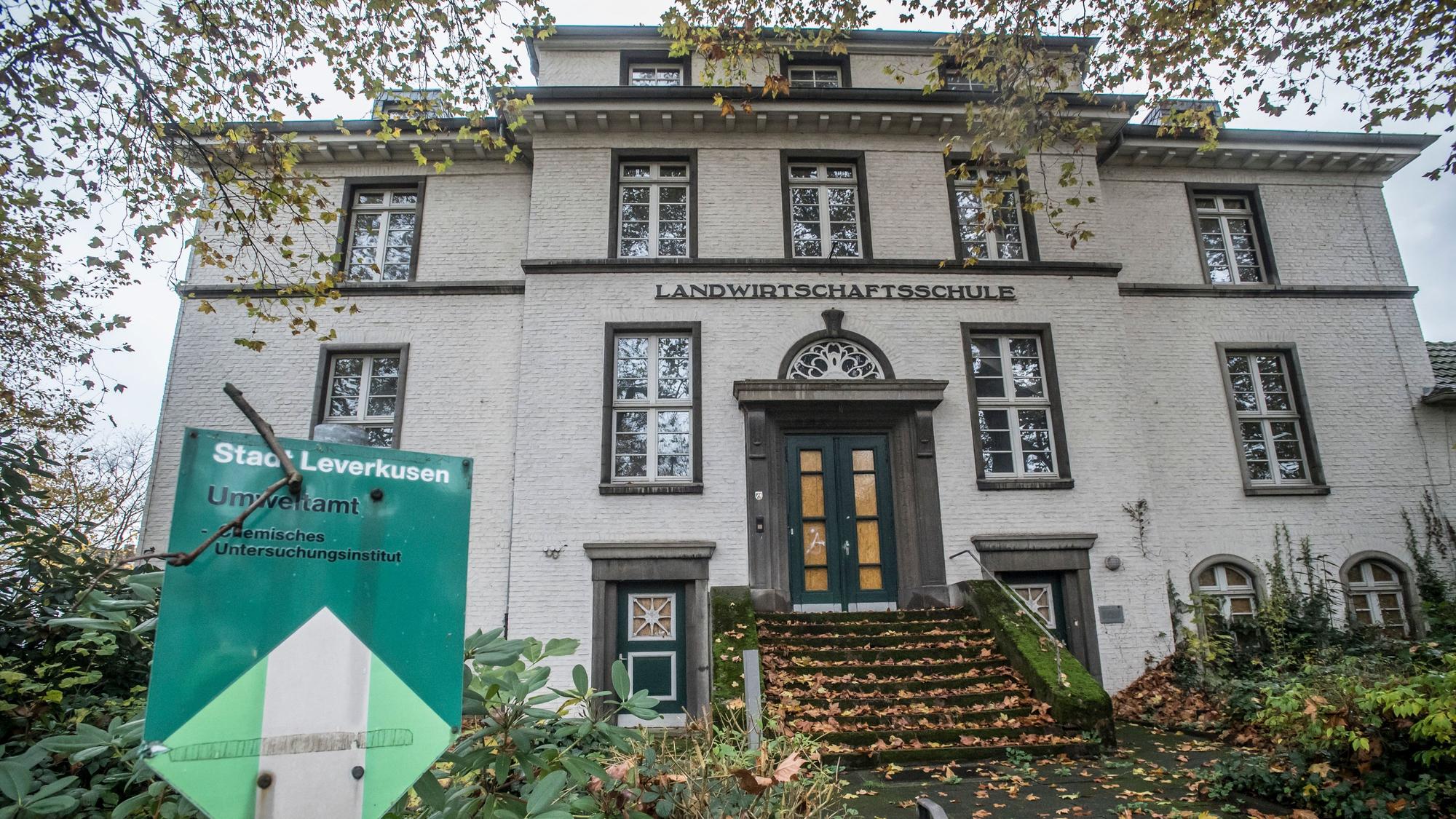 Ein historisches Gebäude in Opladen