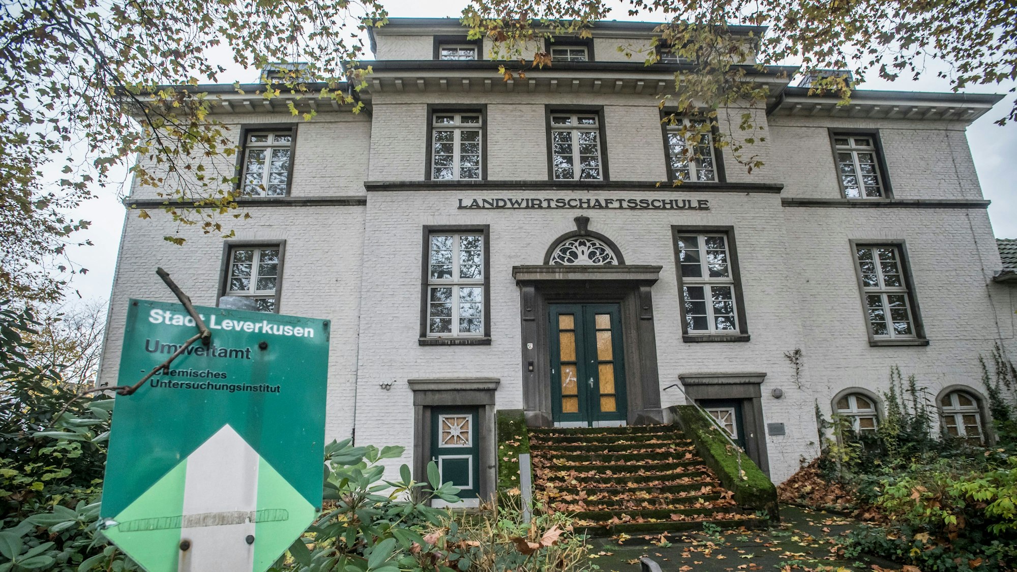 Ein historisches Gebäude in Opladen