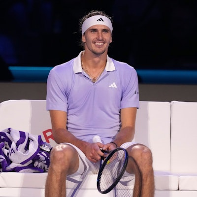 Deutschlands Top-Spieler Alexander Zverev spielt beim ATP-Finale in Turin derzeit groß auf.