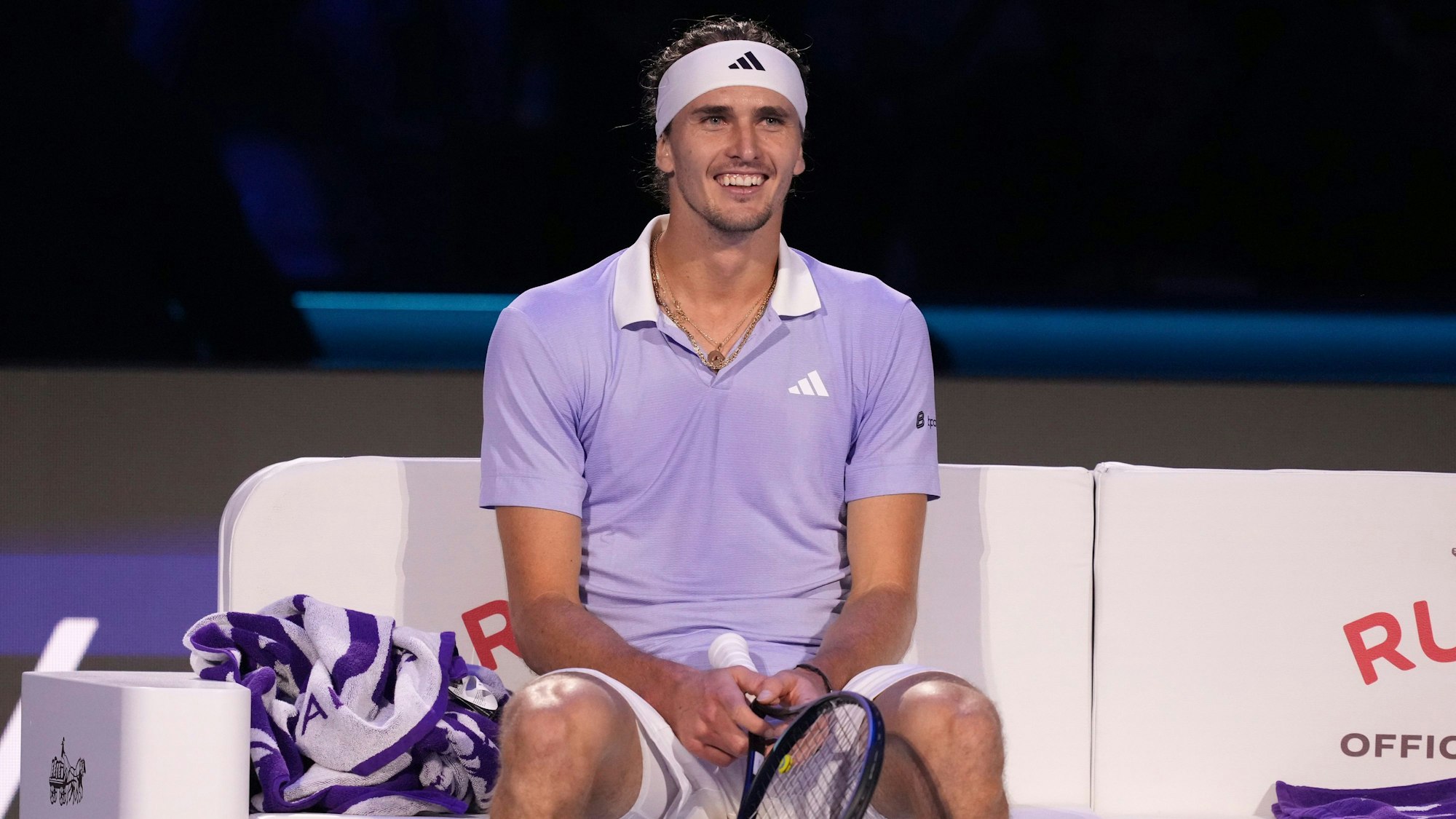 Deutschlands Top-Spieler Alexander Zverev spielt beim ATP-Finale in Turin derzeit groß auf.