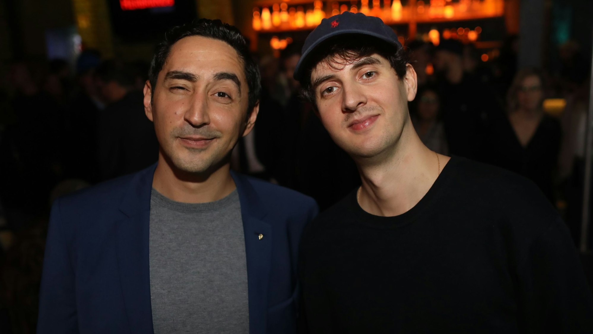 15.11.2024, Köln: Die Stadt vergibt den Holger-Czukay-Preis, die bestdotierte Popauszeichnung Deutschlands. Eko Fresh und Roosevelt (v.l.) sind einer der Preisträger. Foto: Arton Krasniqi