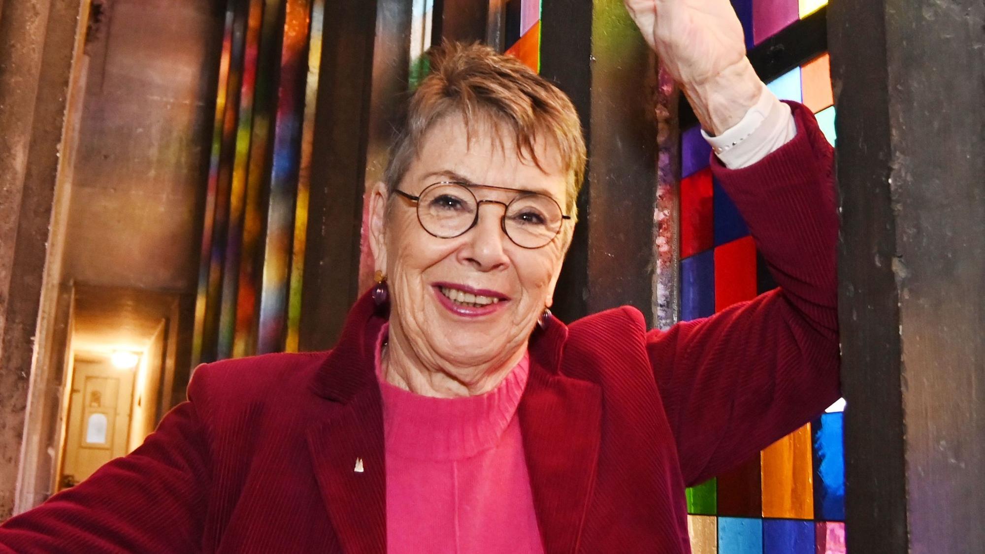 15.11.2024 Köln. Sonderführung durch Barbara Schock-Werner zum Richter-Fenster im Kölner Dom. Foto: Alexander Schwaiger
