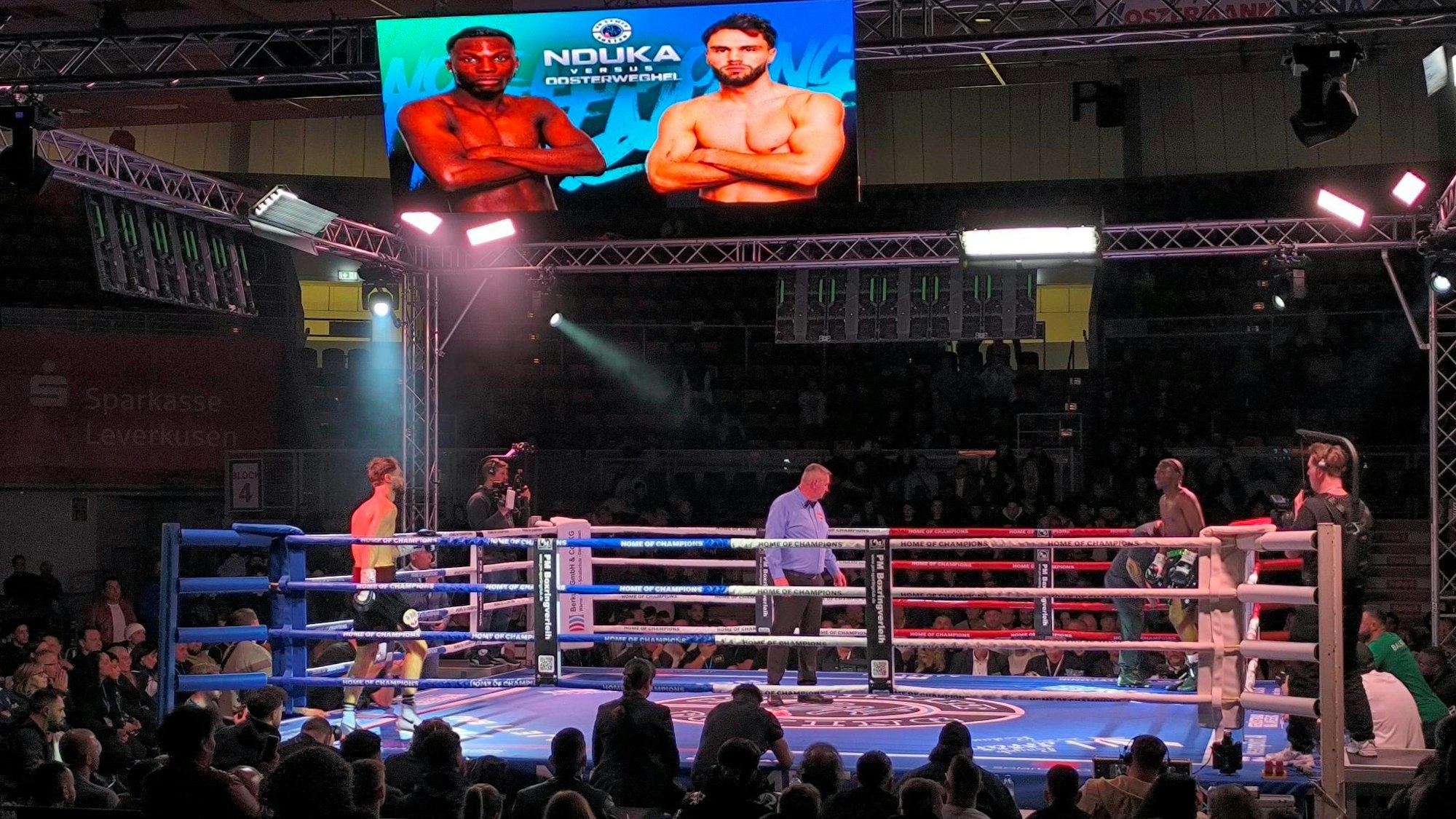 Der 18-jährige Leverkusener Hoffnungsträger Steven Nduka lieferte sich einen Schlagabtausch sondergleichen mit dem Niederländer Bas Oosterweghel.