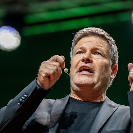 Robert Habeck geht für die Grünen als Kanzlerkandidat in den Wahlkampf.