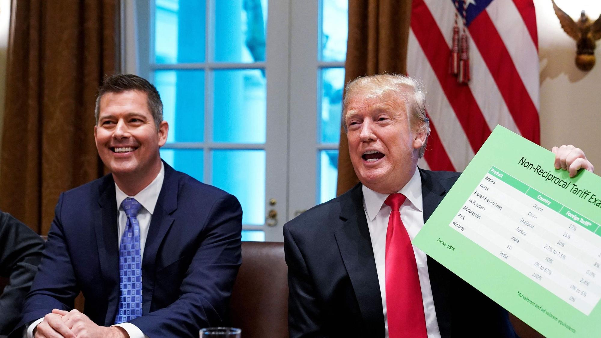Donald Trump möchte Sean Duffy zum Verkehrsminister der USA machen. (Archivbild)
