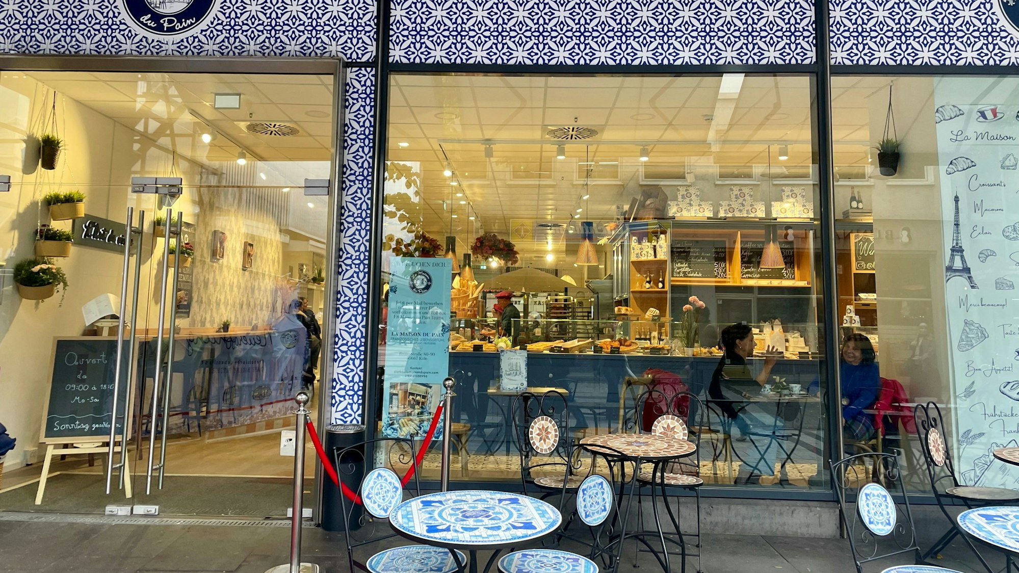 La Maison du Pain in Köln von außen.