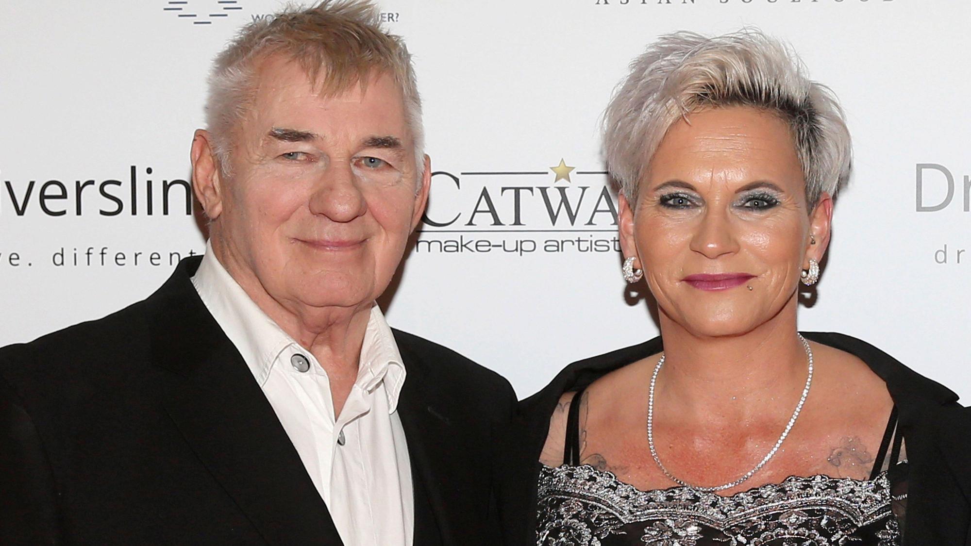 Heinz Hoenig mit seiner Ehefrau Annika Kärsten-Hoenig.