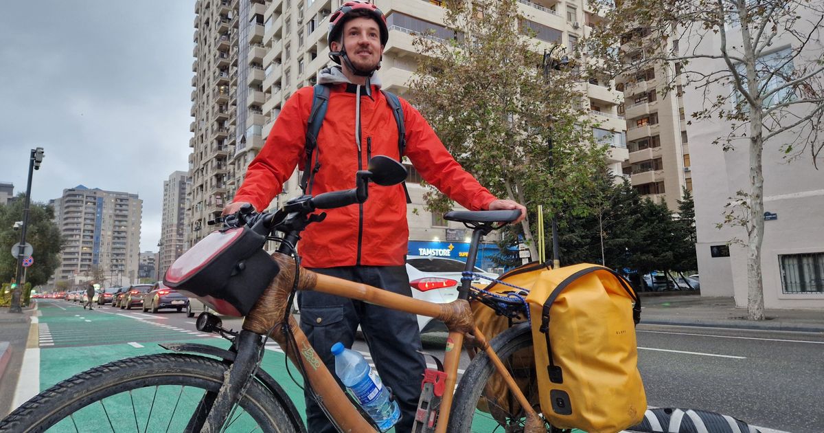 110日間の旅：ドイツの自転車で気候サミットのためにバクーへ