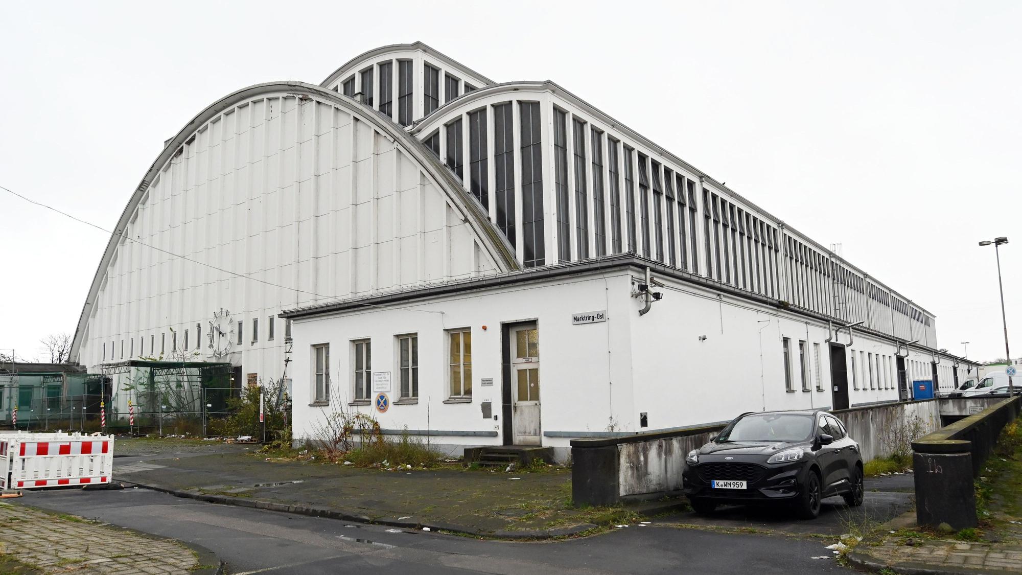 Alte Großmarkthalle in der geplanten Parkstadt Süd