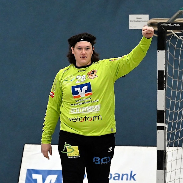 01.11.2024, Handball-Bergische Panther-TuS Opladen
TW: Georg Mohr (Panther)
Foto: Uli Herhaus