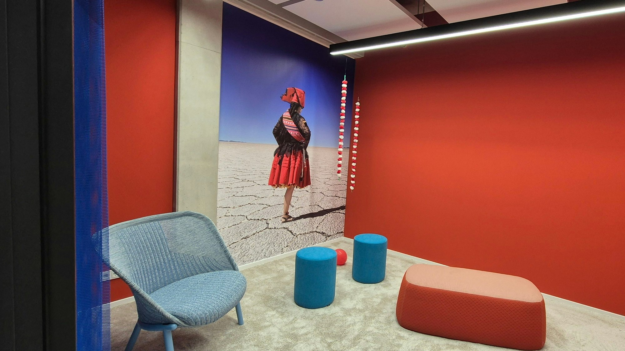 Raum im Veranstaltungszentrum von Smartvillage in Köln-Mülheim