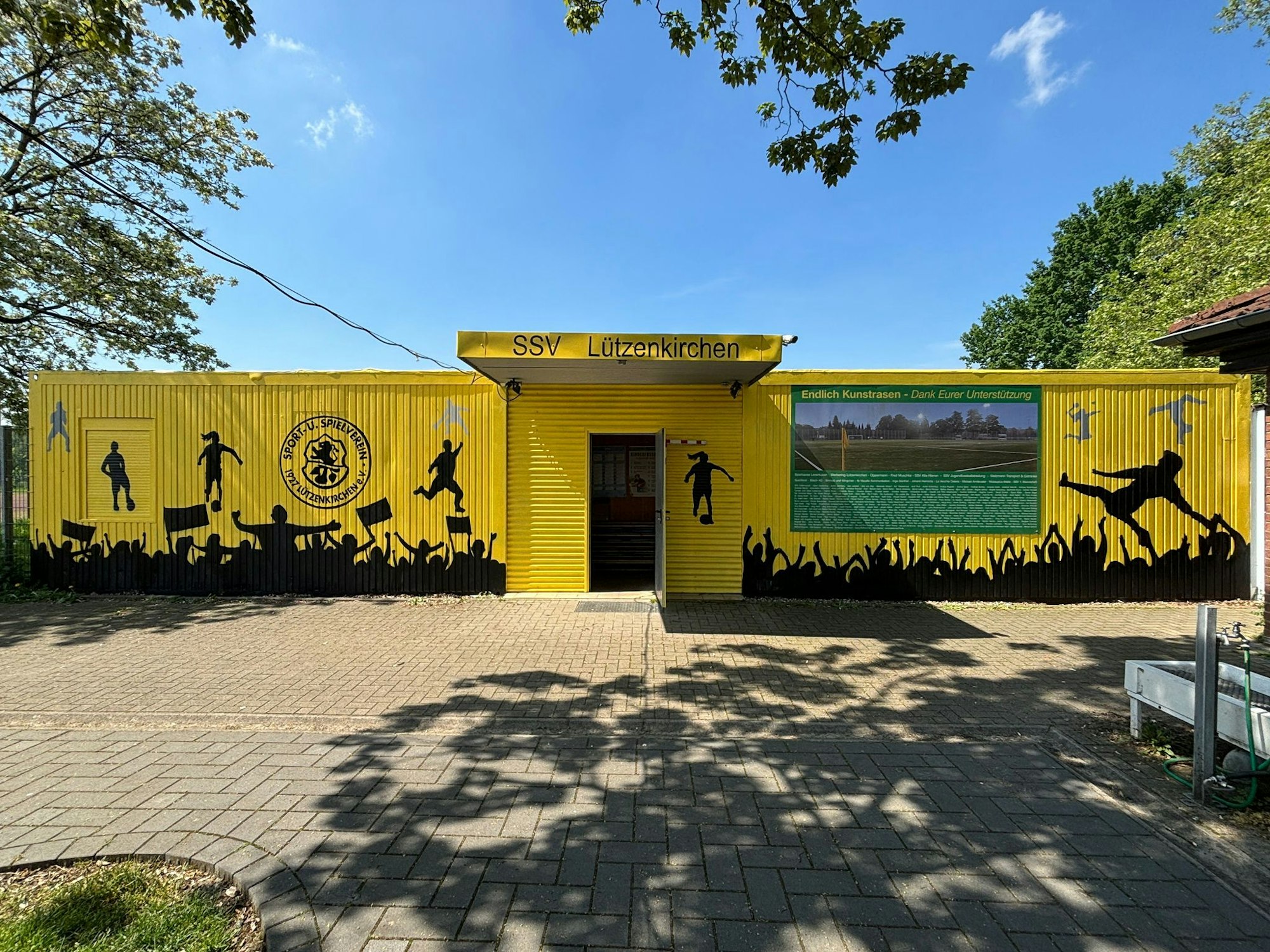 Neuer Container SSV Lützenkirchen