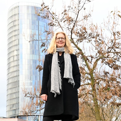 Architektin Dörte Gatermann hat das Köln Triangle entworfen.