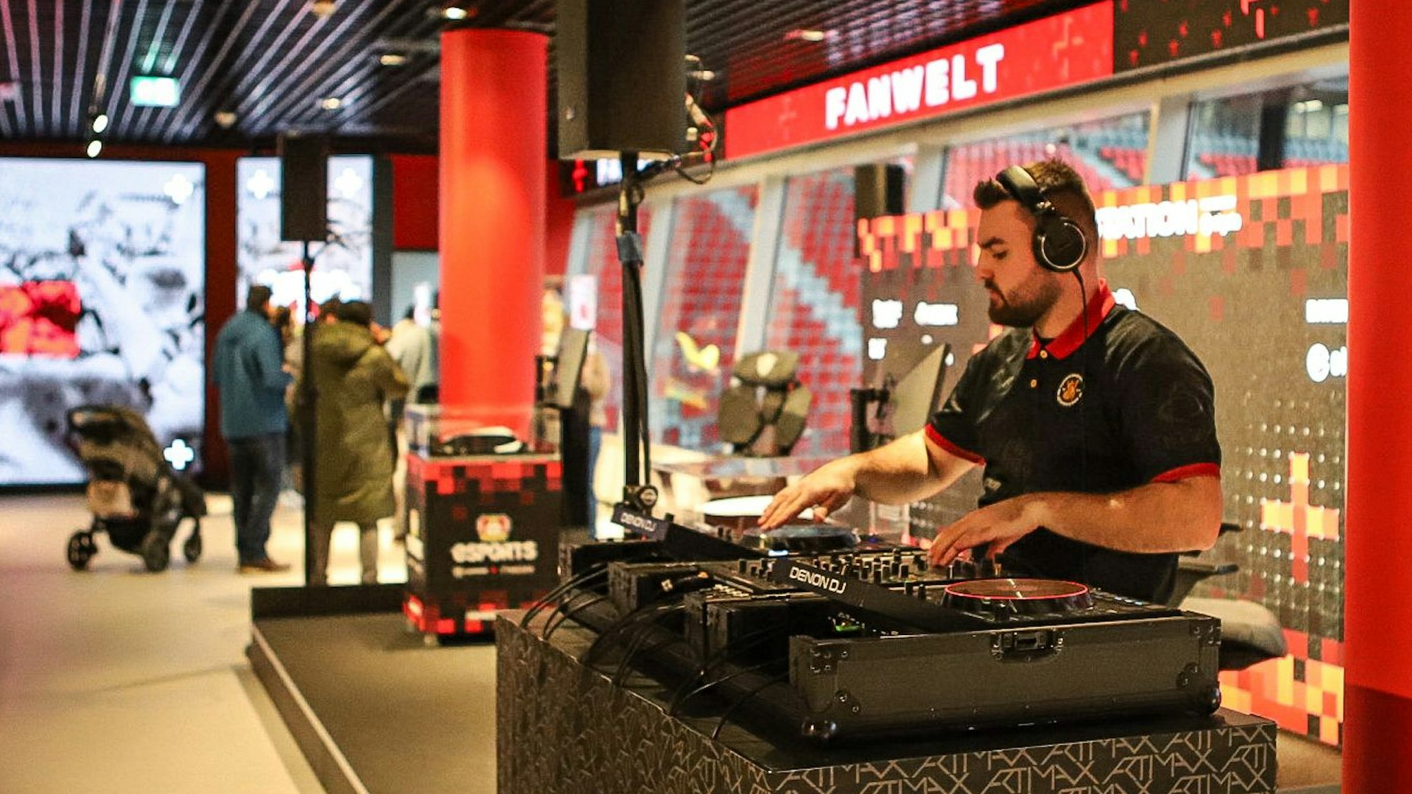 Neueröffnung der Bayer 04 Fanwelt in der BayArena.