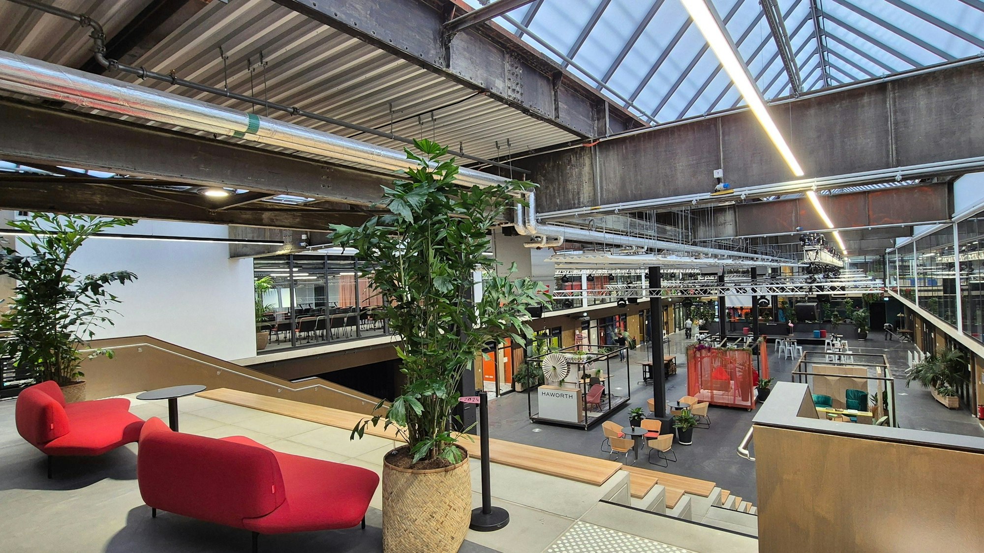 Veranstaltungszentrum der Münchener Firma Smartvillage auf dem Carlswerk-Gelände in Mülheim