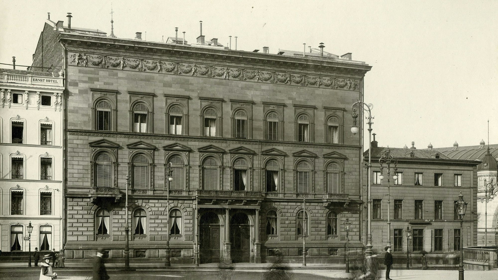 Das „Palais Deichmann“ um ca. 1900.