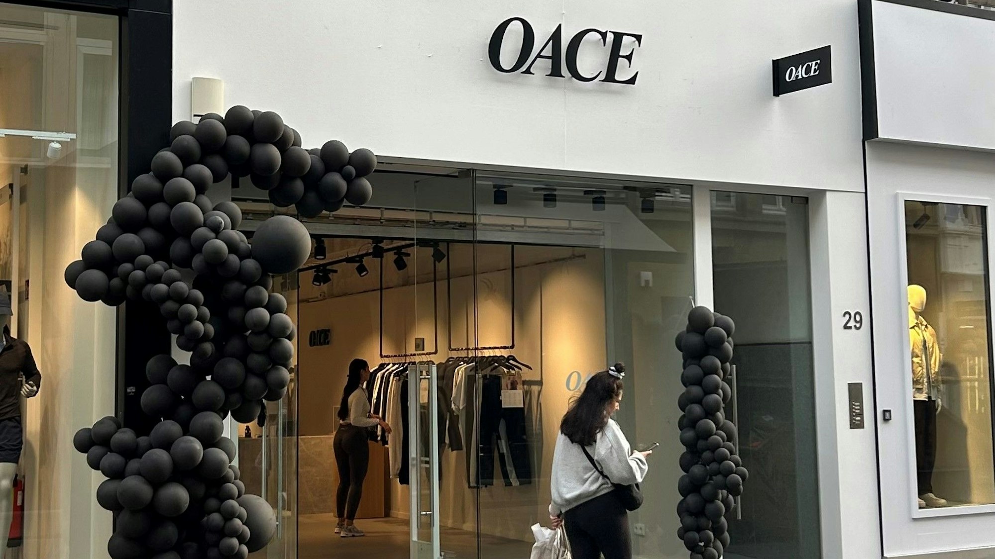 Der Oace-Store auf der Ehrenstraße
