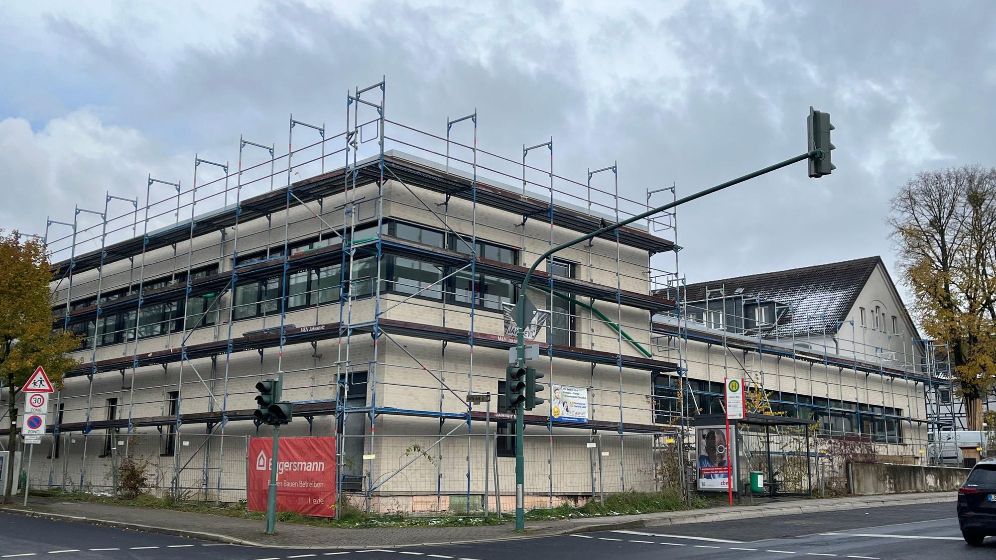 Der Neubau an der Don-Bosco-Schule in Quettingen.