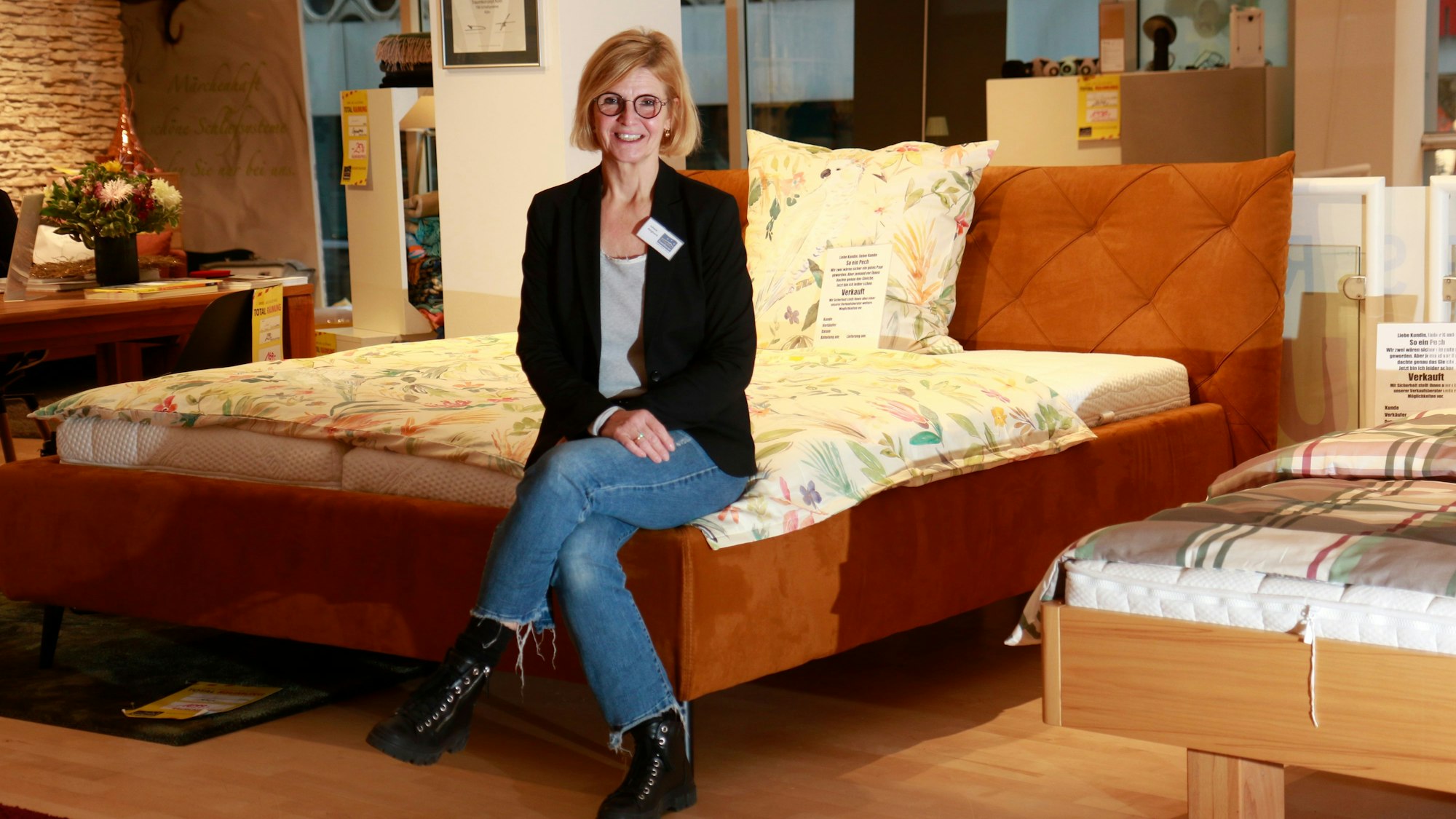 Juliane Borghorst in ihrem „Traumkonzept“ am Friesenplatz