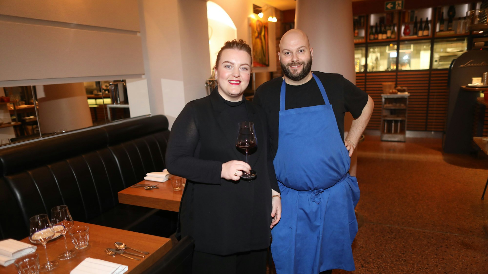 Stephanie und Daniel Lengsfeld in ihrem Bistro.