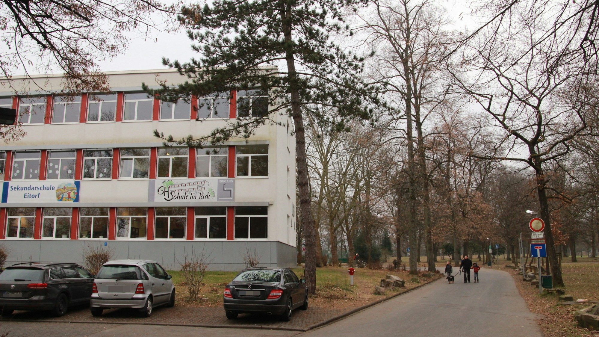 Das Gebäude der Sekundarschule Eitorf.