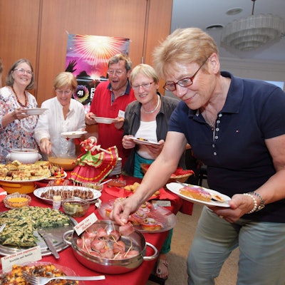 Das Foto zeigt eine Aktion der Begegnungsstätte Mittendrin