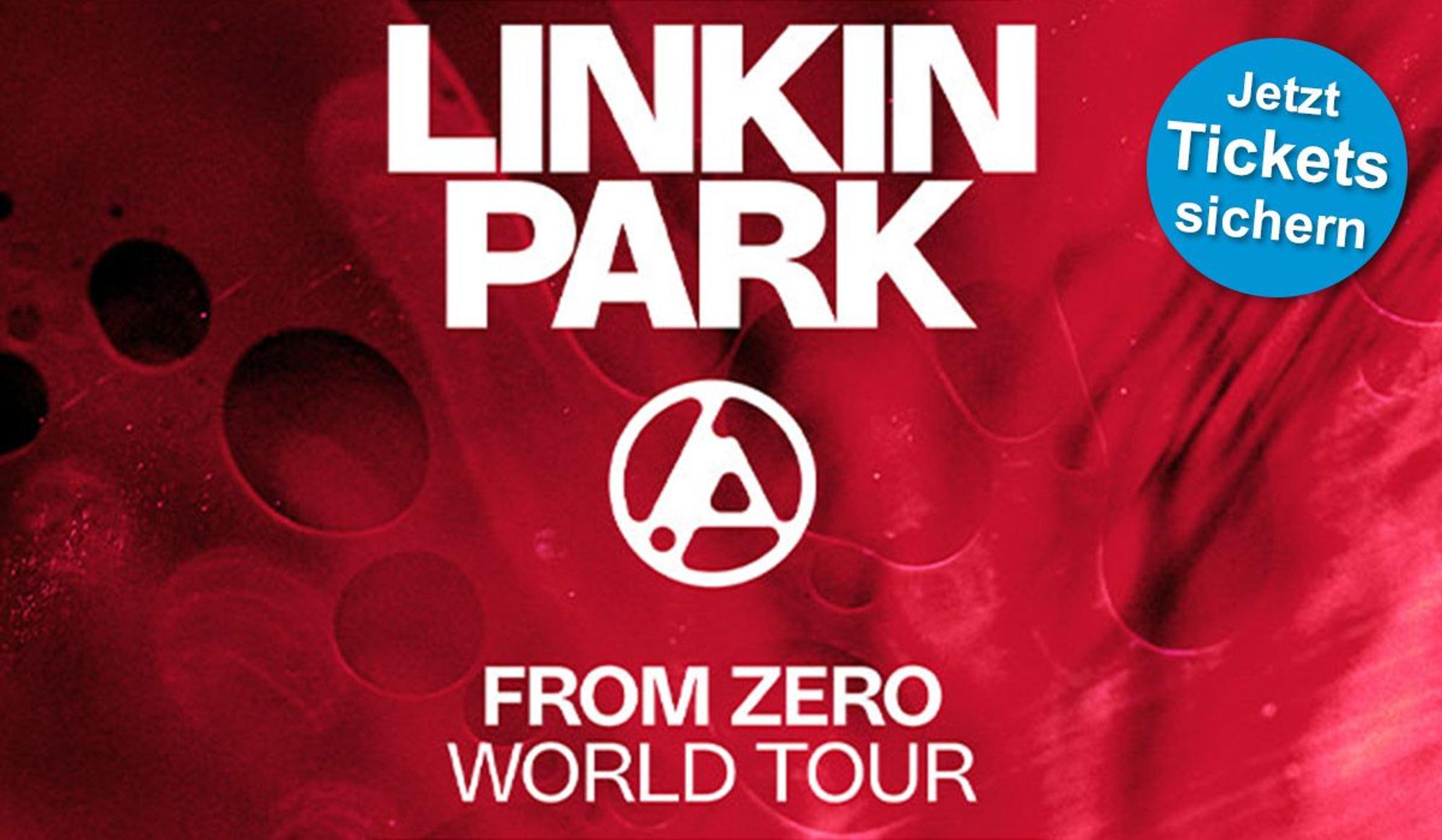Artwork für die "From Zero World Tour" von Linkin Park.