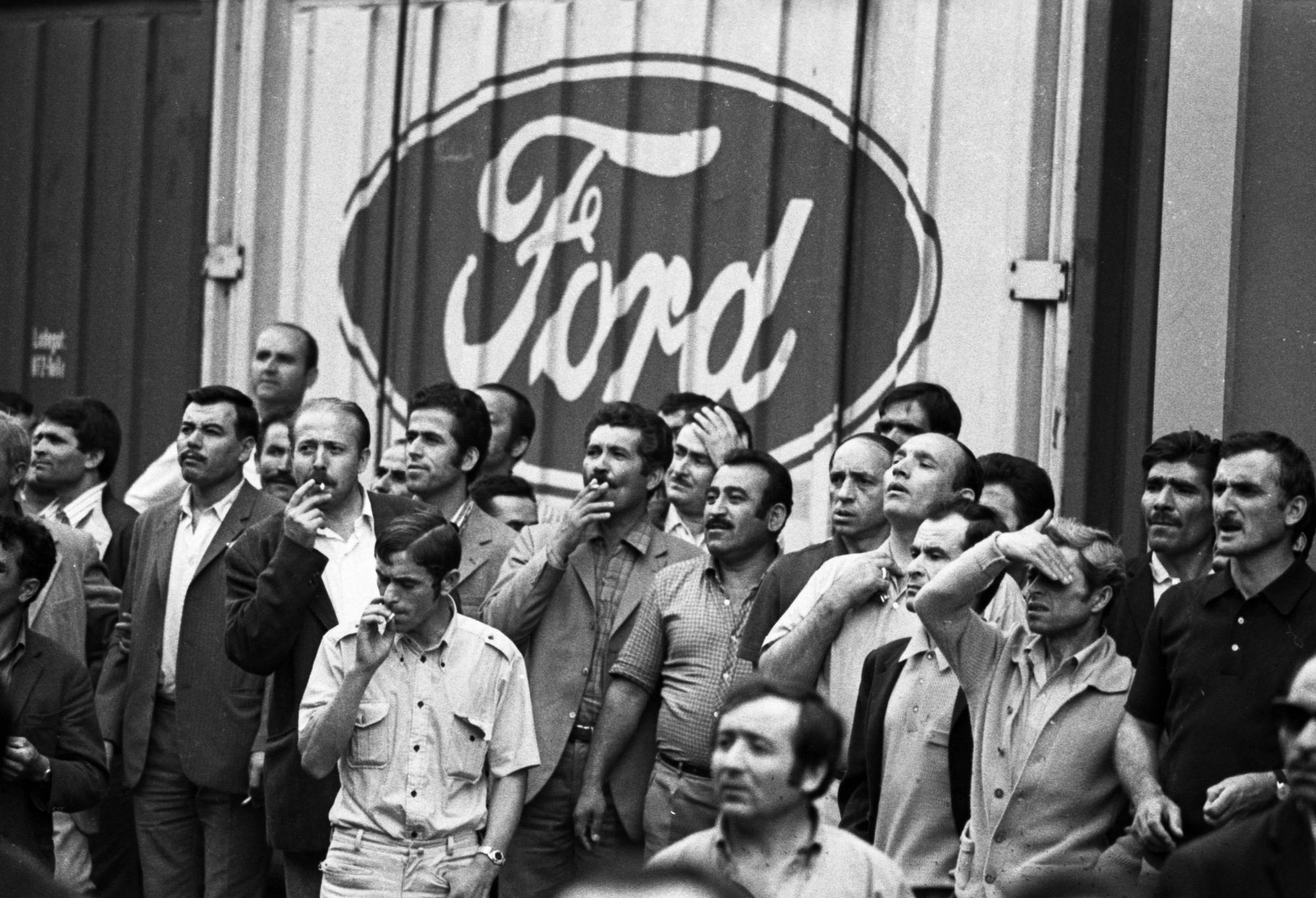 Der Streik bei den Ford-Werken im Jahre 1973 war durch türkischstämmige Gastarbeiter geprägt.
