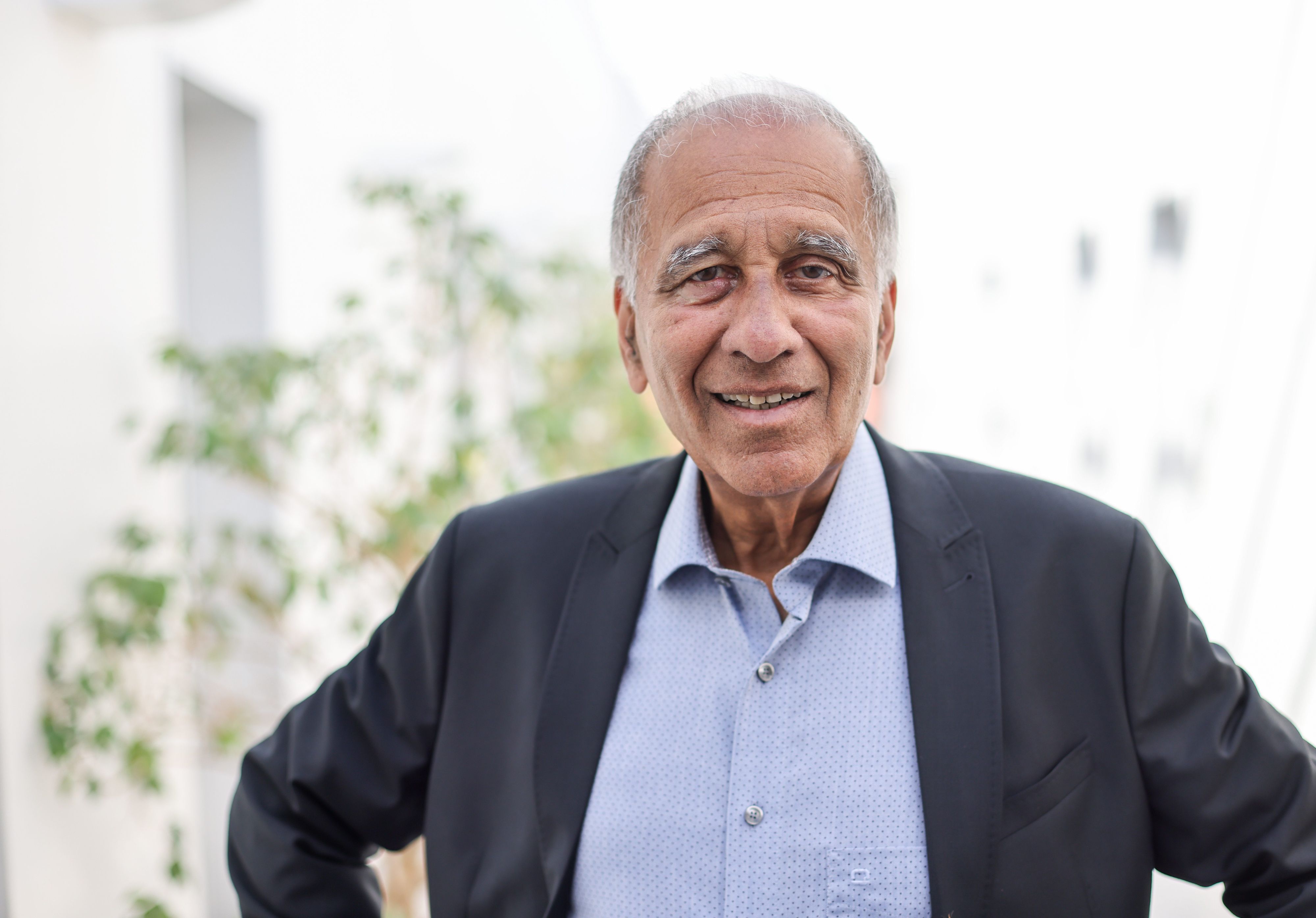 Mojib Latif, Meteorologe, Ozeanograph, Klimaforscher und Hochschullehrer, bei einem Fototermin in der Akademie der Wissenschaften.