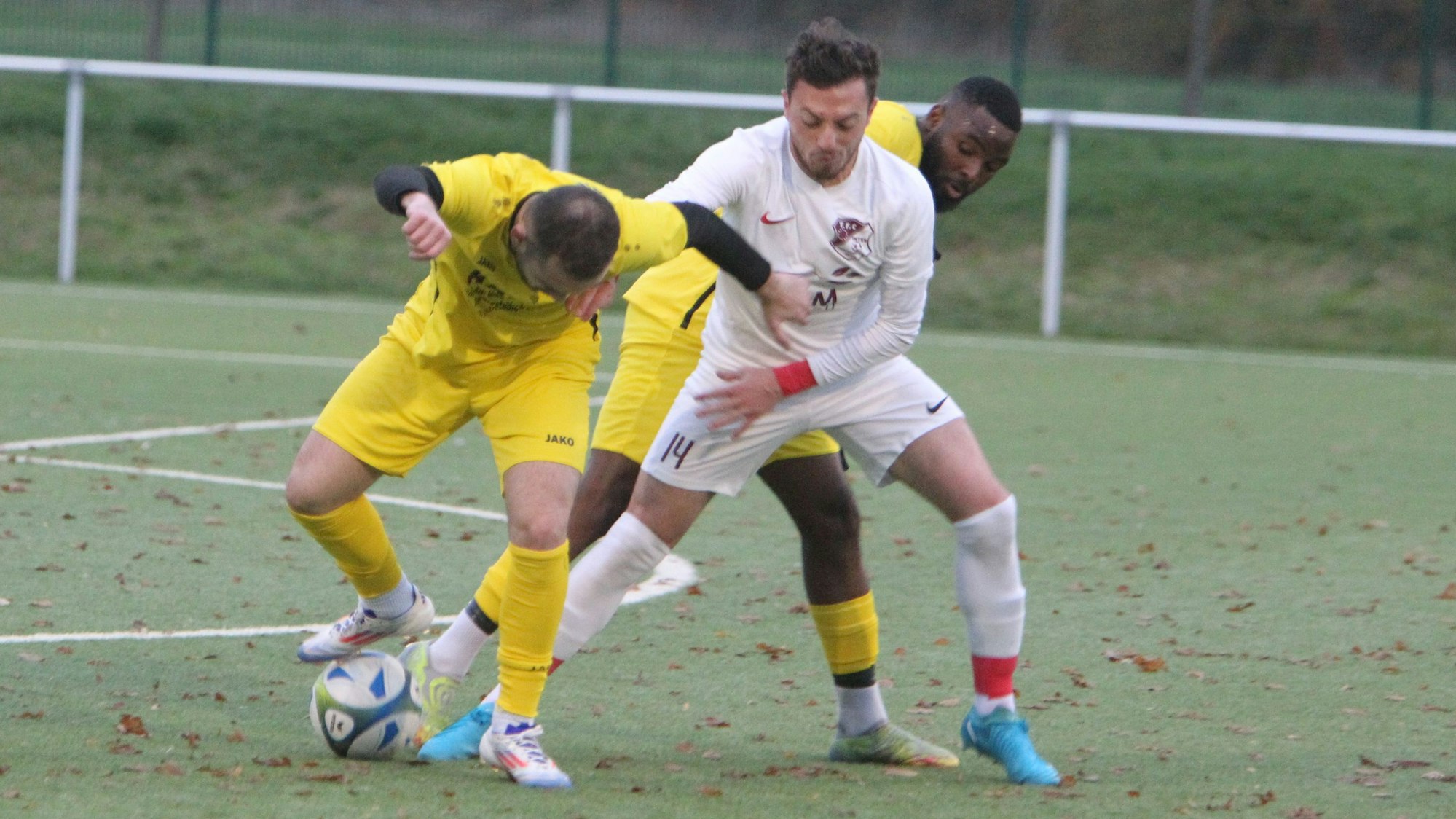 Blendon Bajrami (links) und Homam Abou Samra