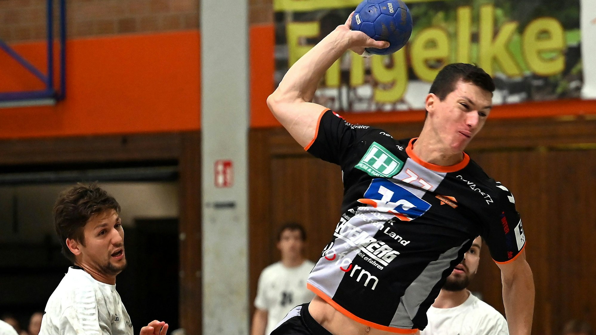 10.08.2024, Handball-Bergische Panther-Mönchengladb
am Ball: Simic (Panther)
Foto: Uli Herhaus