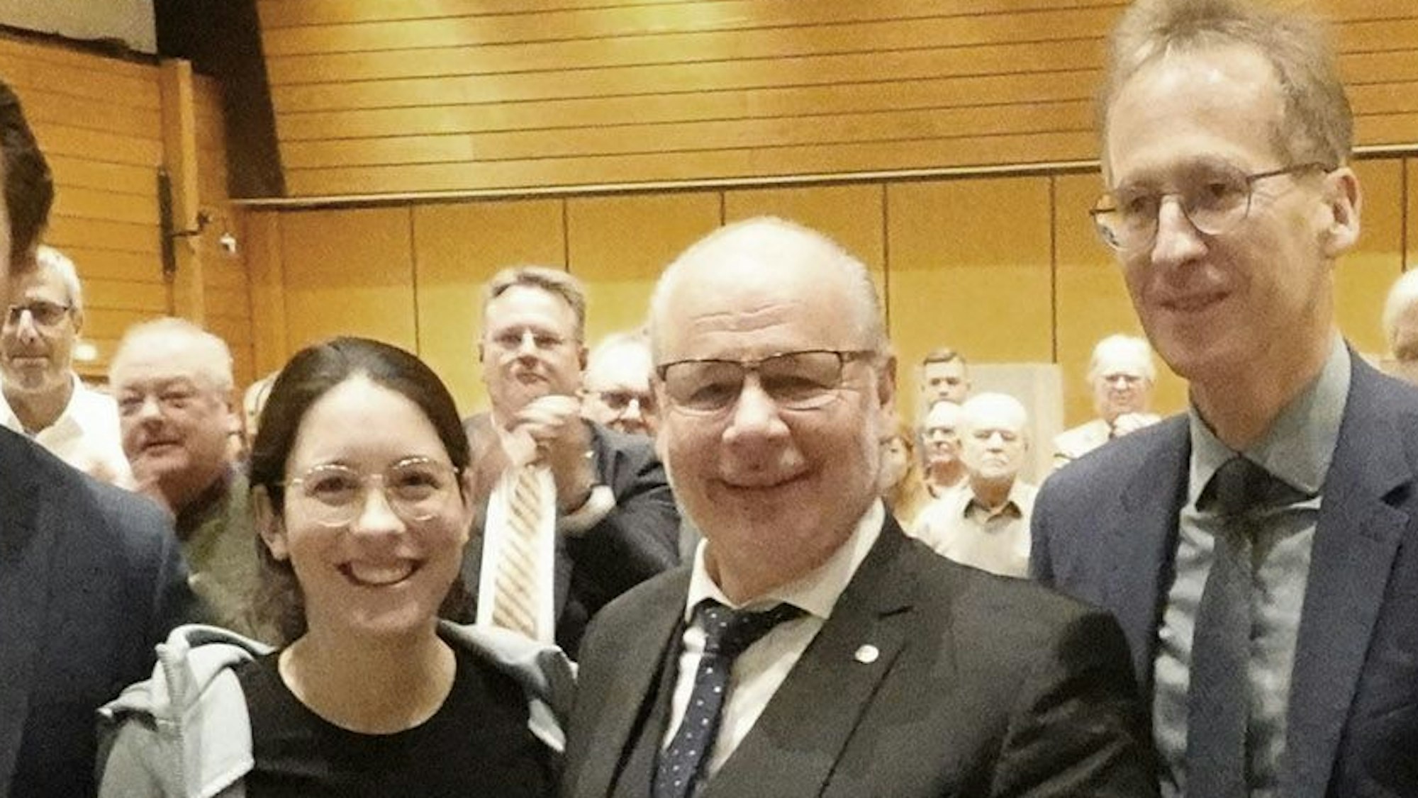 Dr. Georg Kippels und Detlef Seif sind erfahrene Bundespolitiker. Hier sind sie mit Romina Plonsker, der CDU-Vorsitzenden im Rhein-Erft-Kreis, zu sehen.
