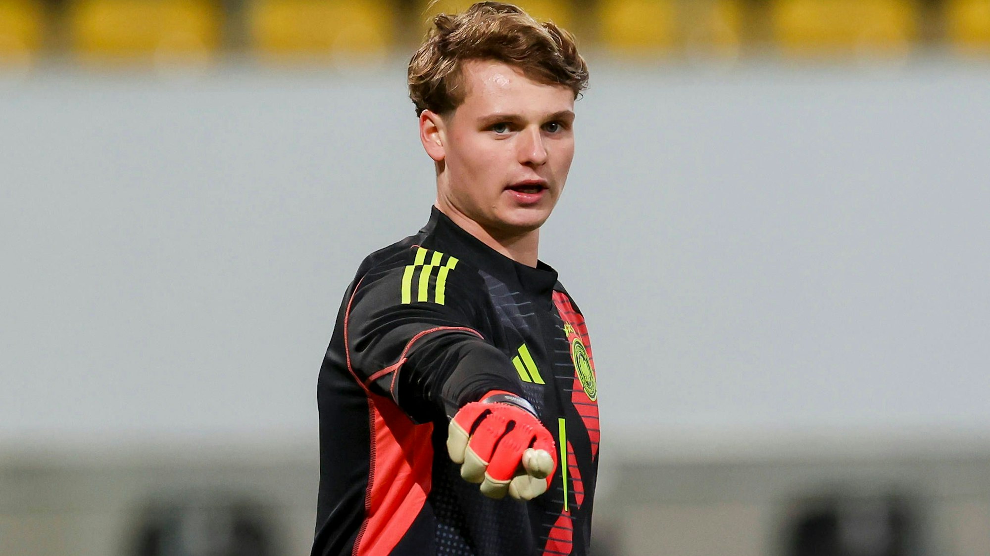 Ist bei der U21-Nationalmannschaft gesetzt: Kölns Torhüter Jonas Urbig