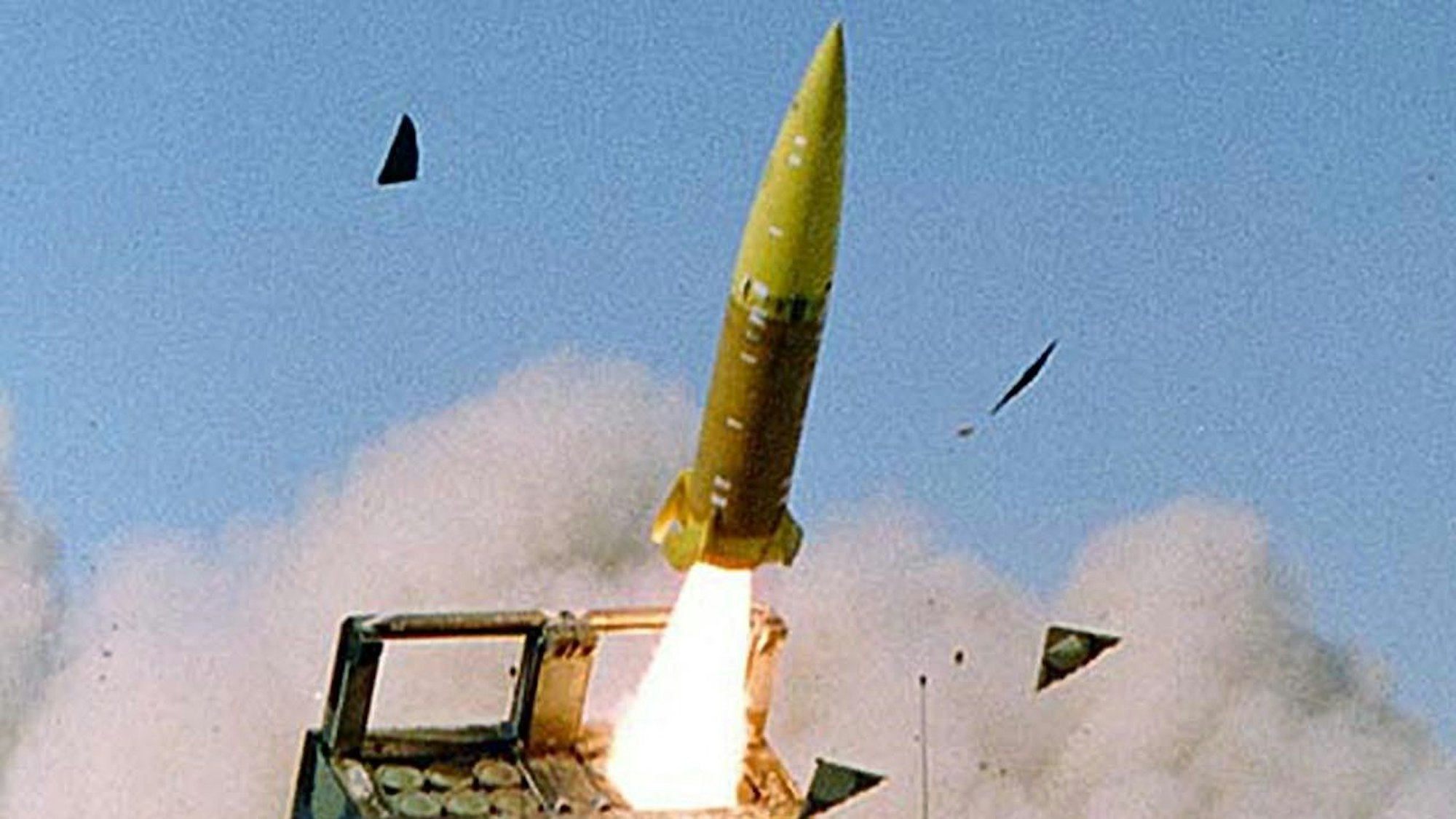 Die Kurzstreckenrakete ATACMS wird bei einer Übung der US-Armee abgefeuert. Die Ukraine soll sie erneut eingesetzt haben. (Archivbild)