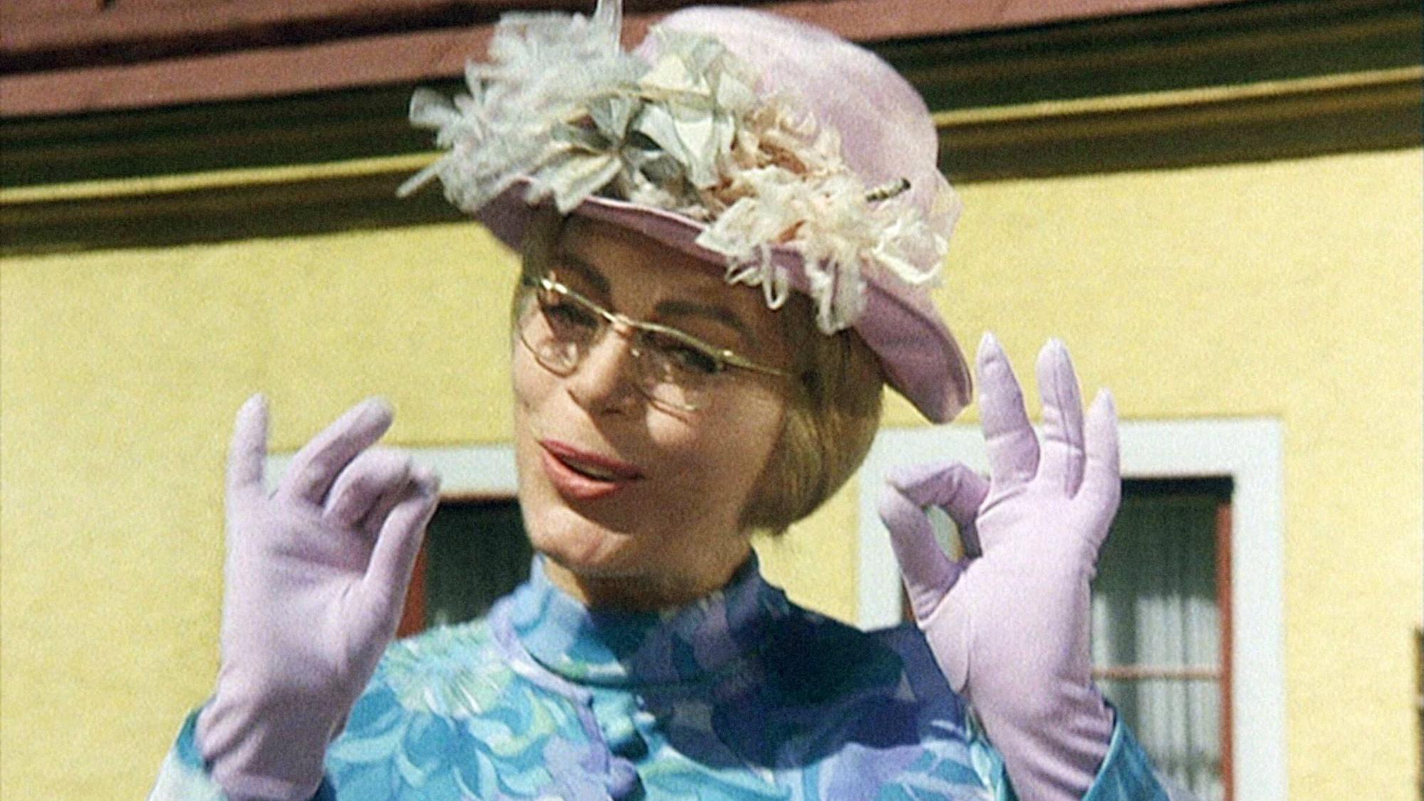 Margot Trooger spielte das Fräulein Prysselius alias „Prusseliese“.